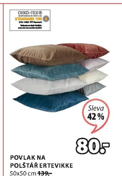 Povlak na polštář Ertevikke