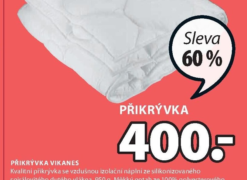 PLUS Přikrývka VIKANES
