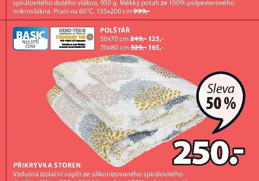 BASIC Polštář