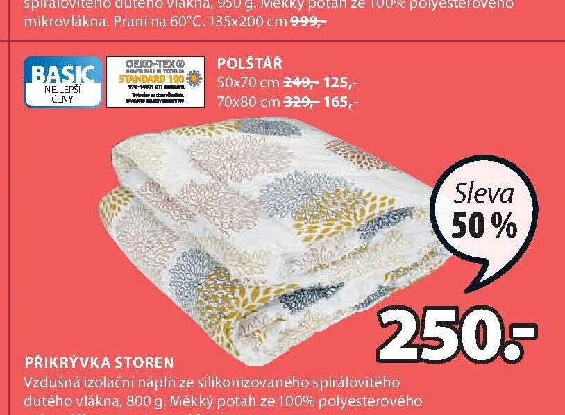 BASIC Přikrývka STOREN