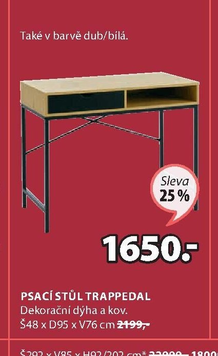 PSACÍ STŮL TRAPPEDAL