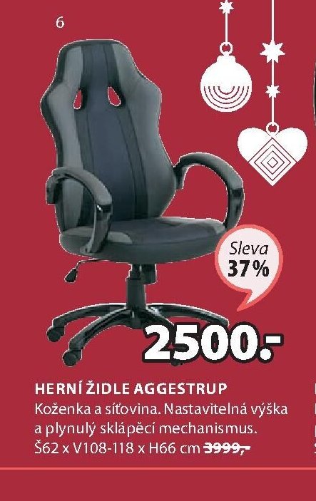 HERNÍ ŽIDLE AGGESTRUP