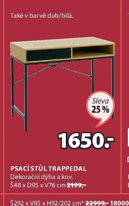 PSACÍ STŮL TRAPPEDAL