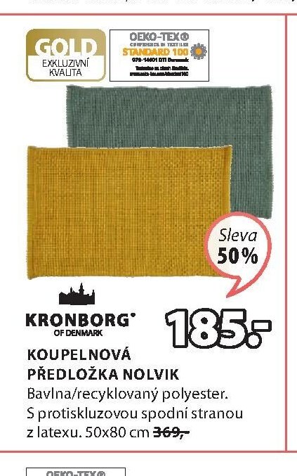 Koupelnová předložka Nolvik