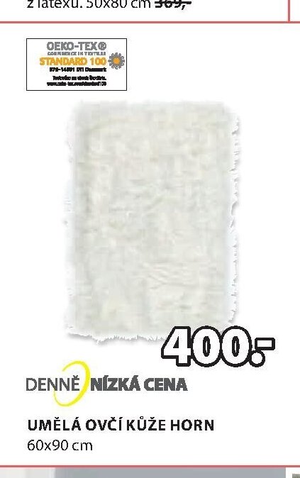 Umělá ovčí kůže Horn