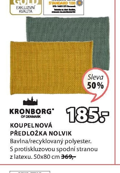 Koupelnová předložka NOLVIK