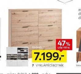 Vyklápěcí botník