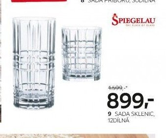 Sada sklenic, 12dílná