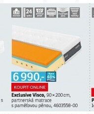 Exclusive Visco matrace