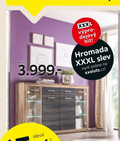 Vysoká komoda