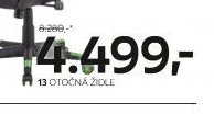 Otočná židle