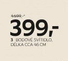 3 BODOVÉ SVÍTIDLO