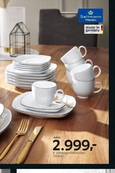 Kombinovaný servis, 30dílný