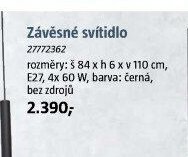Závěsné svítidlo