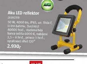 Aku LED reflektor