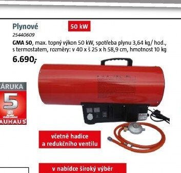 Plynové 50 kW (GMA 50)