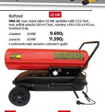 Naftové 20 kW (DMA 20)