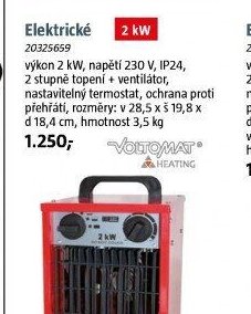 Elektrické 2 kW