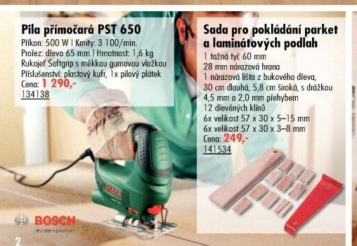 Pila přímočará PST 650