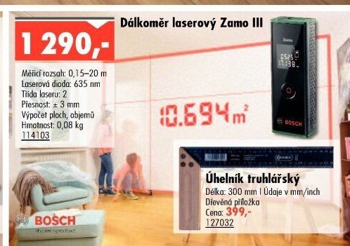 Dálkoměr laserový Zamo III