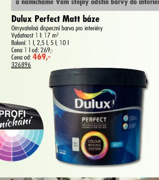 Dulux Perfect Matt báze