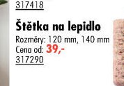 Štětka na lepidlo