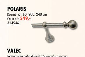 POLARIS Kovová garnýž