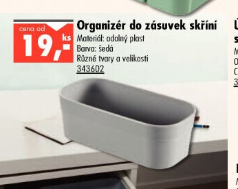 Organizér do zásuvek skříní