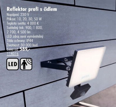 Reflektor profi s čidlem