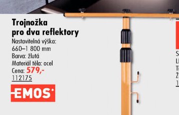 Trojnožka pro dva reflektory