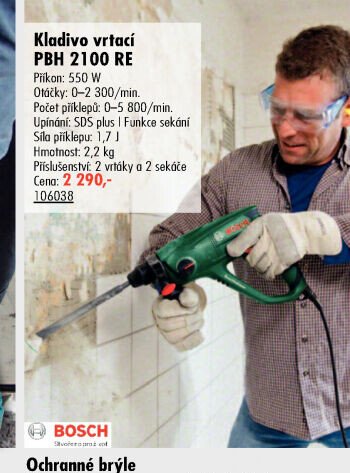 Kladivo vrtací PBH 2100 RE