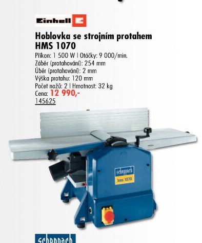 Hoblovka se strojním protahem HMS 1070