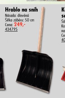 Hrablo na sníh