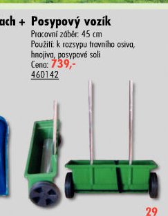 Posypový vozík