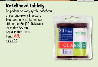 Rašelinové tablety