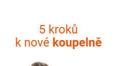 5 kroků k nové koupelně