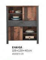 Komoda 109x129x40cm