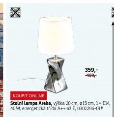 Stolní lampa Areba