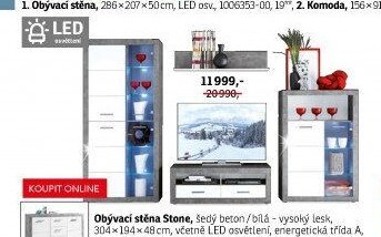 Obývací stěna Stone