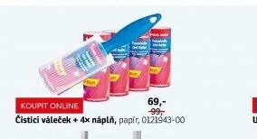 Čisticí váleček + 4x náplň