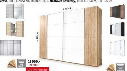 Šatní skříň Lotto