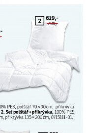 Polštář + přikrývka