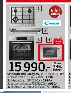 Set spotřebičů Candy AS