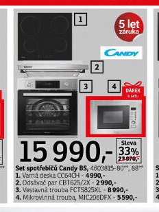 Set spotřebičů Candy BS