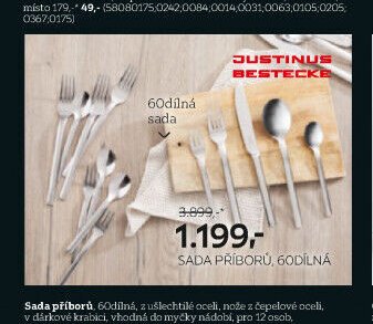 Sada příborů, 60dílná