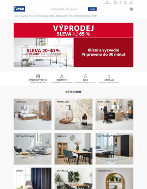 akční leták Jysk 18.1.2022-24.1.2022
