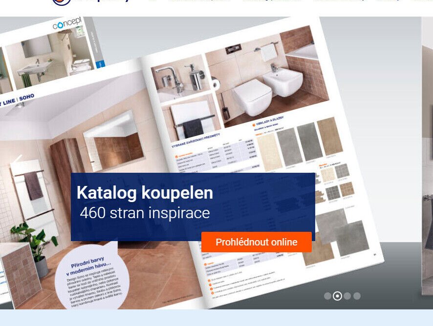 Katalog koupelen 460 stran inspirace