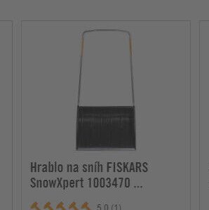 Hrablo na sníh FISKARS SnowXpert 1003470