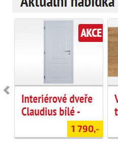 Interiérové dveře Claudius bílé