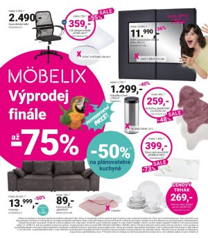 akční leták Möbelix 24.1.2022-3.2.2022